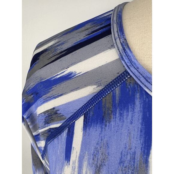 NWT~Athleta Women’s Swim Wailea Long Sleeve Rashguard Blue Size Large - Picture 5 of 14